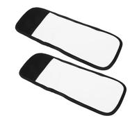 OUNONA Paquete de Aceite de Ricino para Pies 2 Piezas Reutilizable Tela Suave Negro Envoltura Terapéutica Relajante Cuidado Personal Adecuado para Descanso y Bienestar Femenino