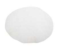 OUNONA Parche de Djembé de Piel de Cabra, Parche de Tambor Redondo 40cm, Blanco, Hecho a Mano, Sonido Rico y Claro, para Adultos, Práctica Interior y Actuaciones al Aire Libre