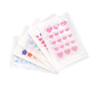 OUNONA Parches Hidrocoloides 5 Hojas Formas Variadas para Eliminar Imperfecciones y Exceso de Grasa, Cómodos y Resistentes para Uso Ducha Varios estilos
