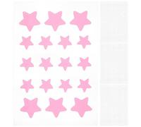 OUNONA Parches Hidrocoloides para Granos Invisibles Color Rosa Diseño de Estrellas 126 Unidades Adhesivos Faciales Transpirables para Cuidado Piel y Reducción de Enrojecimiento