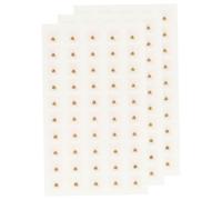 OUNONA Parches Para Puntos De Acupuntura Oreja 1800 Unidades Kit De Acupresión Auricular Estimuladores De Presión Adhesivos Pequeños Portátiles Para Terapia De Autocuidado Auricular