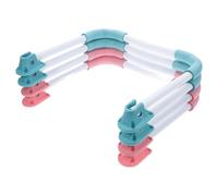 OUNONA Patas de Metal Plegables para Muebles 2 Juegos (4 Piezas) Soporte para Mesa Auxiliar en Forma de U, Patas Resistentes para Escritorio y Estante, Uso en Mesas Comedor y Centro