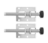 OUNONA Patas Regulables para Muebles 2 Piezas Soporte Antideslizante, Altura Ajustable para Nivelar Gabinetes y Mesas, Ideales para Suelos Irregulares y Protección de Superficies