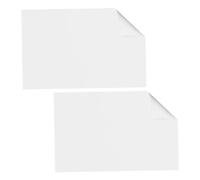 OUNONA Pegatina de Borrado en Seco Autoadhesiva de Superficie Lisa y Tecnología de Adhesión Estática para Gestionar Listas y Enseñanza