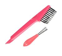 OUNONA Peine De Garra De Limpieza Herramienta Limpiadora De Cepillos Para Eliminar Polvo Del Cabello Limpiador De Cepillos De Pelo Removedor De Pelo De Peine Color Rosa Para Limpieza De d