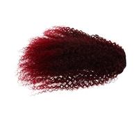 OUNONA Peluca De Crin Africana Rizada Extensión De Coleta Sintética Para Mujer Postizo Rizado Aspecto Natural Para Fiestas y Eventos