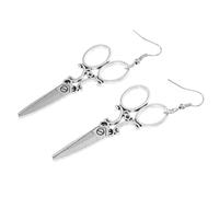 OUNONA Pendientes De Tijeras Creativos De Aleación Plata Joyería Divertida Para Mujeres Colgantes Elegantes y Únicos Ideales Para Fiestas y Actividades Fácil De Llevar y Combinar