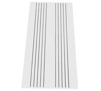 OUNONA Pizarra Magnética De Borrado Seco Pentagrama Pequeña Para Enseñanza Musical Herramienta Educativa Reutilizable De Goma Notas Musicales Para Estudiantes y Músicos Adhesiva Para Refr