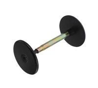 OUNONA Placa de para Cerradura Resistente Protector de Ojo de Puerta Metálica para Entrada Relleno de Agujero para Puertas de Madera Grosor Instalación Fácil y Seguridad