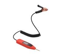 OUNONA Probador de Voltaje para Automoción Bolígrafo Test de Eléctrico de Alta Precisión Comprobador Portátil para Baterías Sistemas de Encendido y Luces del Vehículo