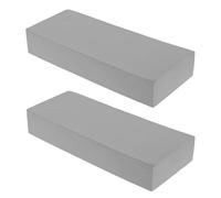 OUNONA Protector de Alféizar de Ventana 2 Unidades Esponja Absorbente Gris 170X70X30 MM Recortable para Sellado contra Agua de Lluvia y Nieve en Viviendas y Comercios