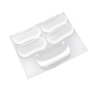 OUNONA Protectores Transparentes de Silicona Flexibles 5 para Amortiguación y Protección contra Impactos para Asiento de Inodoro para Uso en Hogares y Escuelas