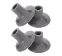 OUNONA Puntas de Goma Antideslizantes para Patas de Silla de Baño Ventosa Grande 24 MM Interior 4 Unidades Azul Gris Repuesto para Taburetes Bancos de Transferencia y Asientos de