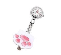 OUNONA Reloj Electrónico Luminous para Enfermeras con Clip Forma de de Gato Práctico y para Usar de Noche y de Llevar Ropa