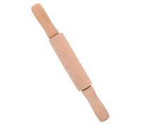 OUNONA Rodillo de Madera Mini 23 Cm, Utensilio de Cocina para Repostería y Manualidades, Laminación y Amasar Pasteles, Accesorio de Cocina Infantil para Actividades Familiares