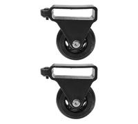 OUNONA Ruedas Telescópicas 2 Piezas Tornillos para Escalera Extensible de Aleación de Aluminio y Goma Diseño Seguro y Deslizamiento Estable para Uso en Casa