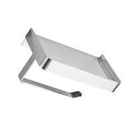 OUNONA Soporte Adhesivo para Papel Higiénico de Acero Inoxidable con Estante para Teléfono Resistente a Arañazos y Decoloración Compatible con Rollos Estándar Adecuado para Baño y