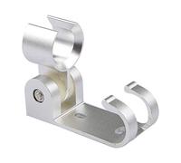Ounona - Soporte de pared para alcachofa de ducha, ajustable, con gancho