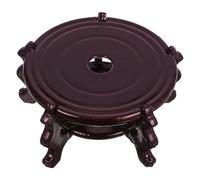 OUNONA Soporte de Resina para Macetas y Bonsáis para Decoración Interior, Base Estable de 6 Pulgadas Elevador para Plantas, Resistente al Desgaste y Protección del Suelo