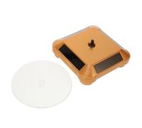 OUNONA Soporte Giratorio Motorizado Solar para Joyas con Rotativa de Exhibidor Automático para Productos y Relojes Diseño Versátil y Carga Resistente Color Dorado