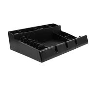OUNONA Soporte Organizador para Cortadora de Peluquería 1piezas Abs Duradero Multi-Compartimentos Herramientas Barbería Estación Estilismo