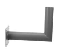 OUNONA Soporte para Antena parabólica en Forma de L, Soporte de Pared | Brazo de soporte para montaje de antena exterior, para tejado con veleta, pomo de tornillo ajustable para montaje de equipos