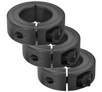 OUNONA Soporte para Cilindro de Elevación de Gas en Sillas de Oficina, Acero Inoxidable Negro Diseño Robusto y Montaje sin Herramientas para Reparación DIY