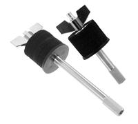 OUNONA Soporte para Platillos Apilador de Batería de Aleación Fieltro, Doble Montaje Elevado, Compatible Instrumentos de Percusión, Accesorio Versátil para Configuración Profesional