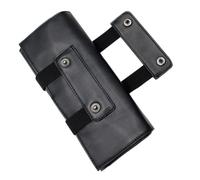 OUNONA Soporte para Tijeras Adecuado para para Bolsa de Cuero PU Negro Portátil y Minimalista Tijeras de Peluquero Actividades al Aire Libre y Viajes de Negocios