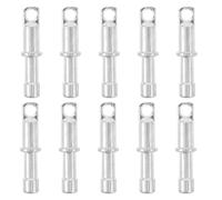 OUNONA Tapas de Extremo para Postes de Carpa 8,5 MM 10 Unidades de Aluminio Ligero Accesorios para Reparación y Recambios en Camping