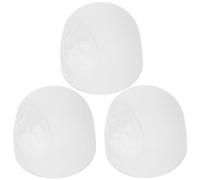 OUNONA Tapas de repuesto para botellas, set de 3 tapas multifuncionales de plástico para biberones y contenedores, perfectas para uso en la cocina y actividades domésticas