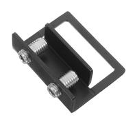 OUNONA Tapón De Ventana Hebilla De Bloqueo De Ventana Corredera Bloqueo De Seguridad De La Ventana Cerradura De Puerta Corredera y Ventana Cerradura De Ventana Deslizante Planchar Black