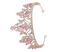 OUNONA Tiara De Cristal De Novia Tiaras De Gemas De Imitación Para Mujer Para Boda Banquete Fiesta De Princesa