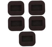 OUNONA Topes De Fieltro para Muebles Antideslizantes, Protectores Cuadrados De 5 Piezas para Patas De Silla y Ruedas, Absorbentes De Ruido para Suelo Duro, Uso Oficina y Hogar