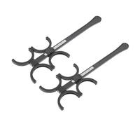 OUNONA Utensilios De Optometría Ajustables Para Gafas, Set De 2 Piezas Para Volteo De Pruebas Visuales, Herramienta Práctica De Aleta Óptica Para Examen y Confirmación Visual