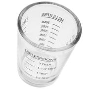 OUNONA Vaso Medidor de Compacta y Clara con Escala de 30ml Herramienta de Medición de Cocina para Recetas de Cócteles y Uso en Jardín