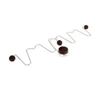 OUNONA Zapatero de Pared con Ventosa para Baño Diseño Minimalista y Resistente Organizador Colgante para Zapatillas Instalación sin Taladro Ahorro de Espacio Entrada y Baño