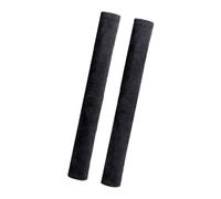 OUOULAJY 2 fundas reutilizables para manijas de puerta de frigorífico para microondas, horno y electrodomésticos, color negro, 40 x 12 cm