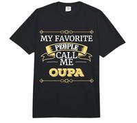 Oupa Grandpa My Favorite People Call Me Oupa Comfort Colors Adult Heavyweight T-Shirt