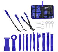 oupados Juego de 19 piezas de herramientas de extracción de cables, kit de reparación de plástico para paneles, estéreos, tableros de mandos, clips