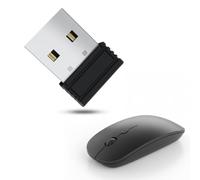 OUPARY Jiggler de ratón, simula el movimiento del mouse para mantener la computadora despierta, jiggler indetectable del mouse, no necesita controlador, Plug and Play (1 unidad, blanco)
