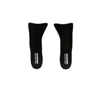 Oupower Plantillas de fibra de carbono para tacos de fútbol, zapatos de correr, zapatos de baloncesto, zapatos de senderismo, 1 par