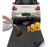 Oupuven Alfombrilla para Suelo de Garaje 91x152cm Tapete para derrames de Aceite, Suelo para Garaje, Estera de Aceite Reutilizable, Fácil de Limpiar, Proteger Las Superficies del Suelo del Garaje