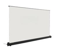 OUQAERM Pantalla Cine El Cine casero del Blanco Emerge la Pantalla de proyector Levantamiento Piso(100 Inch)