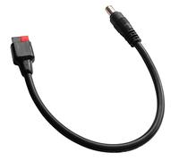 OUQYLG Adaptador de cable de 14 AWG CC de 8 mm a cable conector de 45 A, conector de 45 A a CC de 8 mm, cable de extensión para panel solar RV Goal Zero todavía, compatible con Anderson [30 cm]
