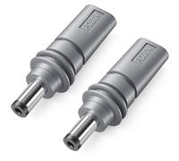 OUQYLG Paquete de 2 adaptadores de corriente USB C a CC para Starlink Mini PD 100 W tipo C hembra a CC 5,5 mm x 2,1 mm, conector macho de carga, adaptador de corriente para Starlink Mini