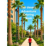 Our Desert Adventure Coloring Book: Childrens coloring book, Be creative, color mountains, people, palm trees, cactus, fish,waterfall, animals (Inner spirit series)