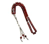 our fave 33 cuentas de cristal liso para oración, herramienta espiritual para uso diario, pulsera Tasbih vibrante, One Size, como se describe