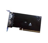 our fave Adaptador PCIe4.0 Ready X16 a 2 puertos SFF 8654 compatible con configuraciones de GPU de alto ancho de banda, tarjeta adaptadora de GPU externa PCIe