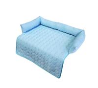 our fave Alfombrilla lateral para mascotas para perros y gatos, color azul | Almohadilla de refrigeración acolchada transpirable para sofás, camas, suelos interiores